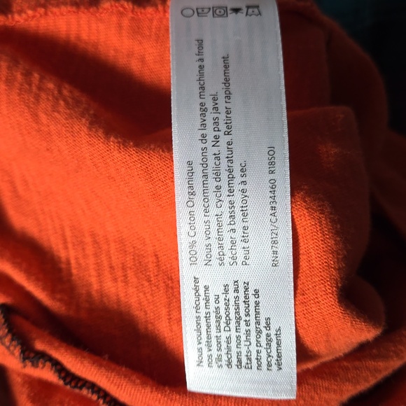 Eileen Fisher 100% Organic Cotton Top - Picture 3 of 3